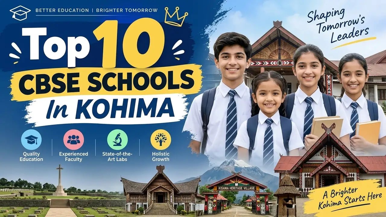 Top 10 CBSE Schools in Kohima: Ranking, Fees, Facilities & Admission Guide