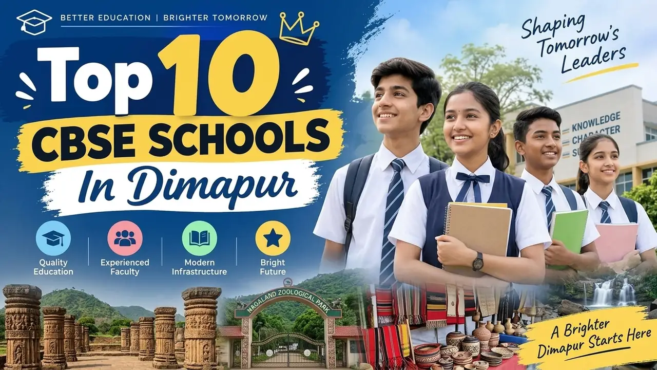 Top 10 CBSE Schools in Dimapur: Ranking, Fees, Facilities & Admission Guide