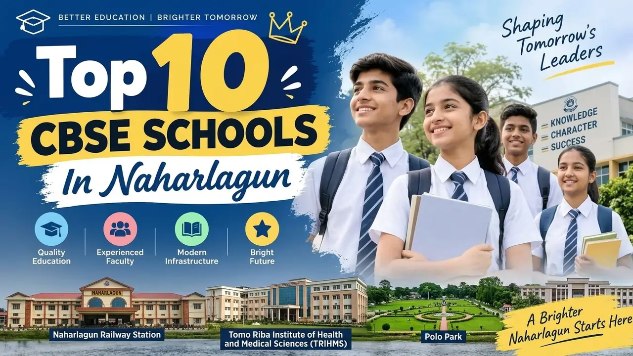 Top 10 CBSE Schools in Naharlagun: Ranking, Fees, Facilities & Admission Guide