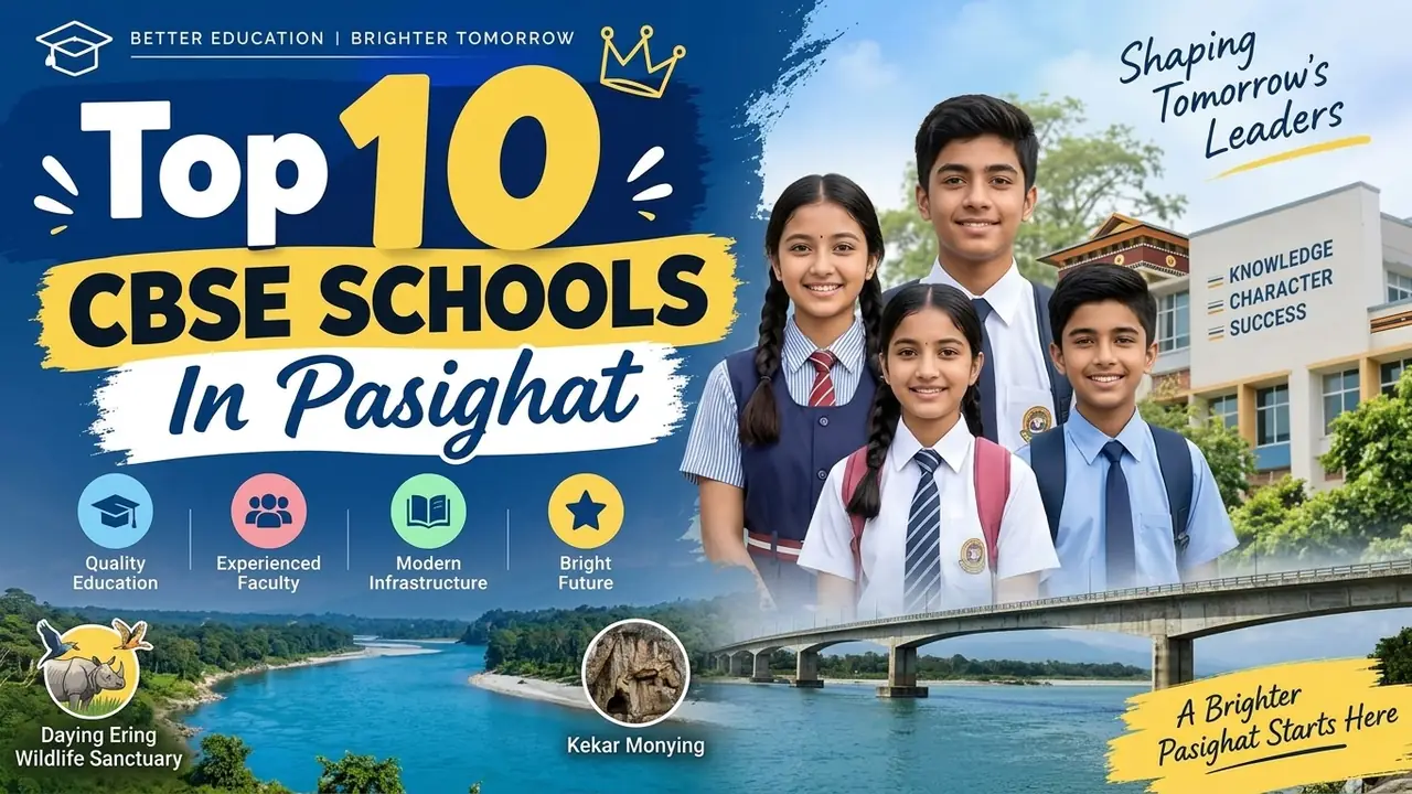 Top 10 CBSE Schools in Pasighat: Ranking, Fees, Facilities & Admission Guide