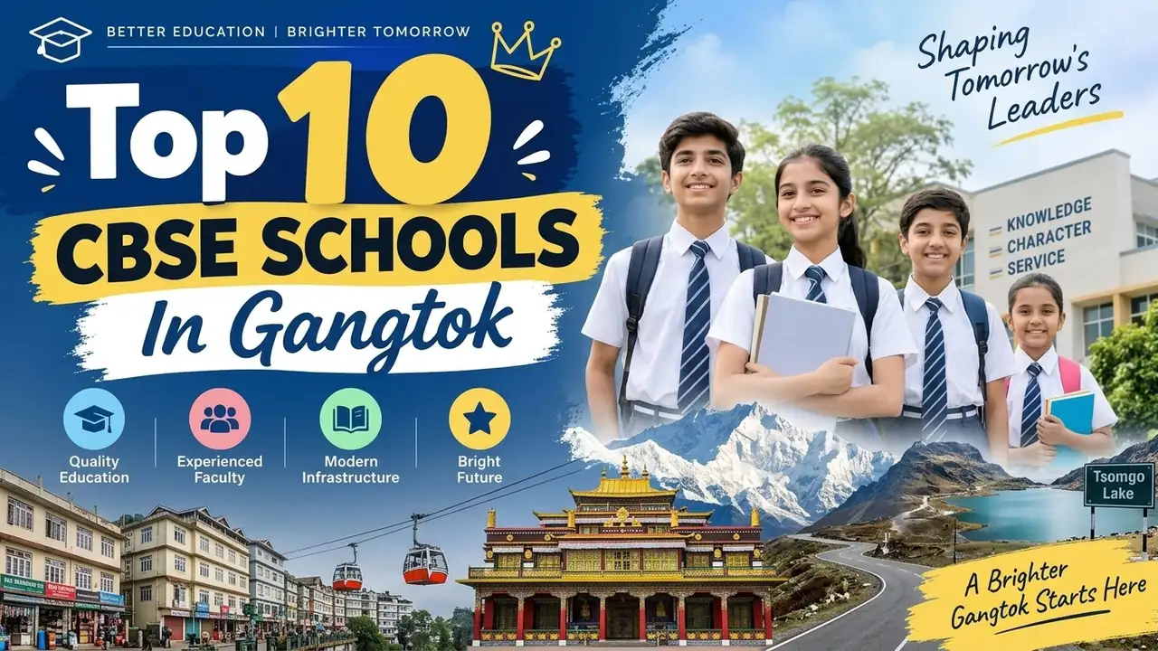 Top 10 CBSE Schools in Gangtok: Ranking, Fees, Facilities & Admission Guide