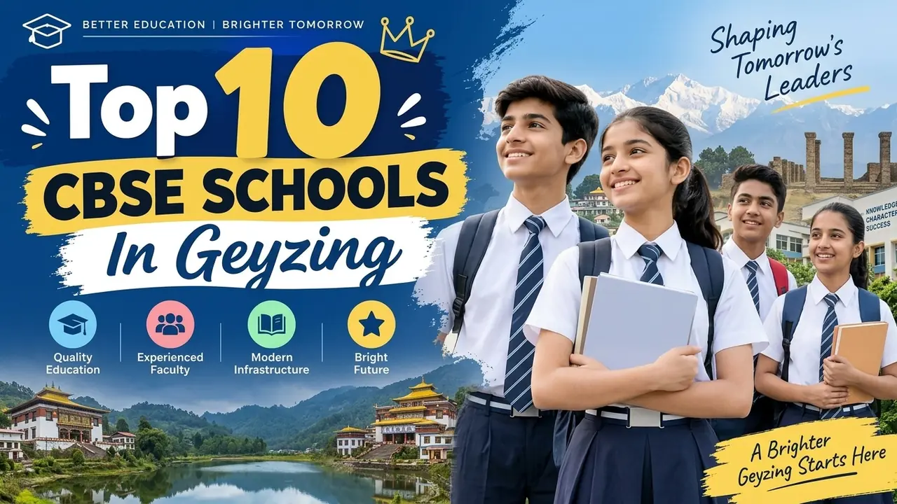 Top 10 CBSE Schools in Geyzing: Ranking, Fees, Facilities & Admission Guide