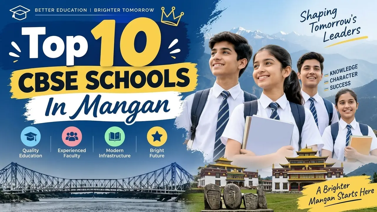 Top 10 CBSE Schools in Mangan: Ranking, Fees, Facilities & Admission Guide