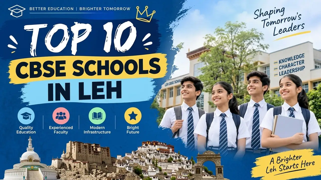 Top 10 CBSE Schools in Leh: Ranking, Fees, Facilities & Admission Guide