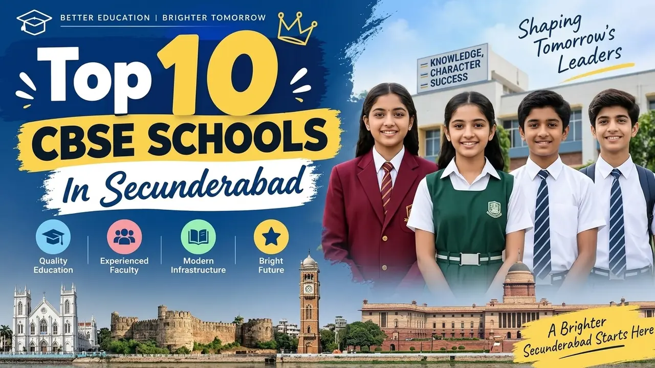 Top 10 CBSE Schools in Secunderabad: Ranking, Fees, Facilities & Admission Guide