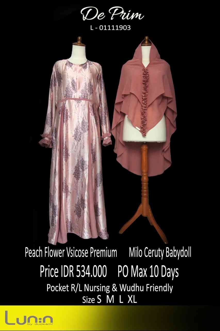 Peach Flower & Milo Ceruty