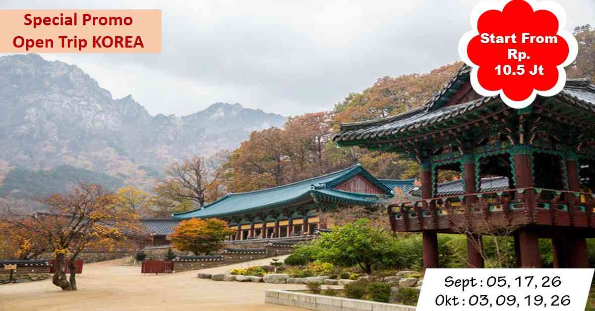 5D Trip KOREA - Seoul September & Oktober 2020