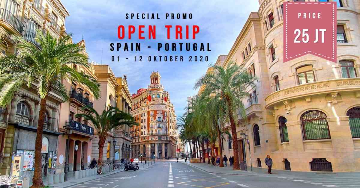 11D Trip Spain & Portugal  01 - 12 Oktober 2020