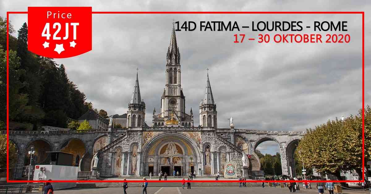 14D FATIMA - LOURDES - ROMA