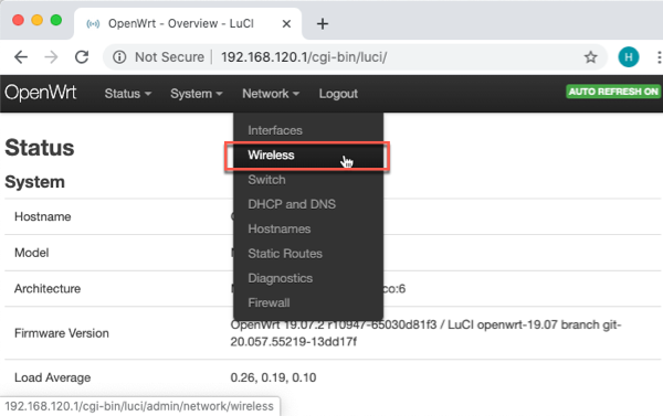 OpenWrt Wireless