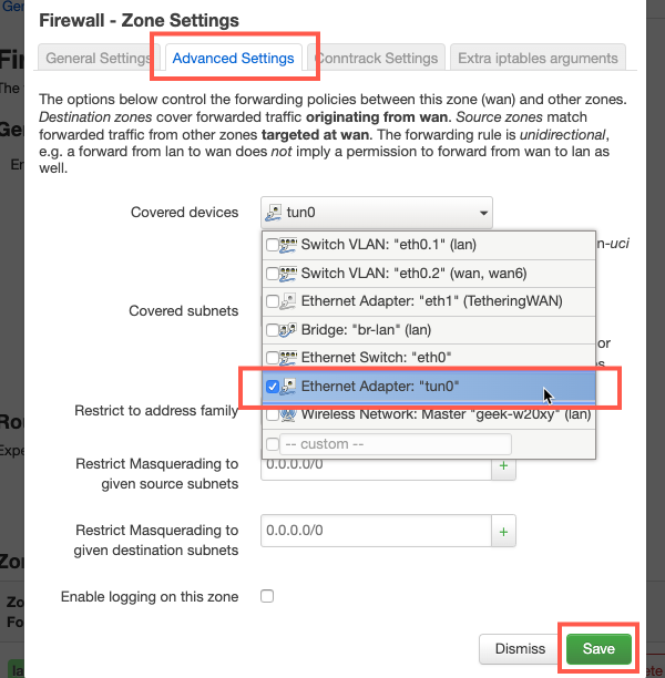 OpenWrt openvpn client 07