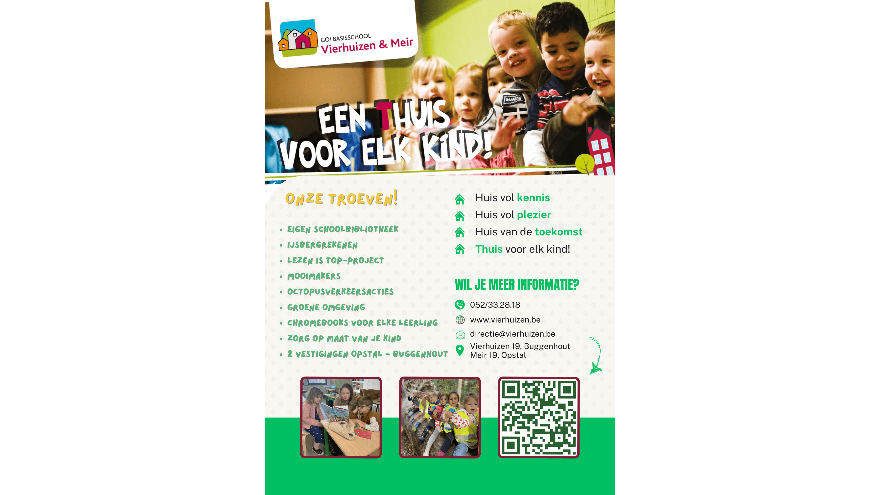 Waarom kiezen voor onze school?! Daarom!