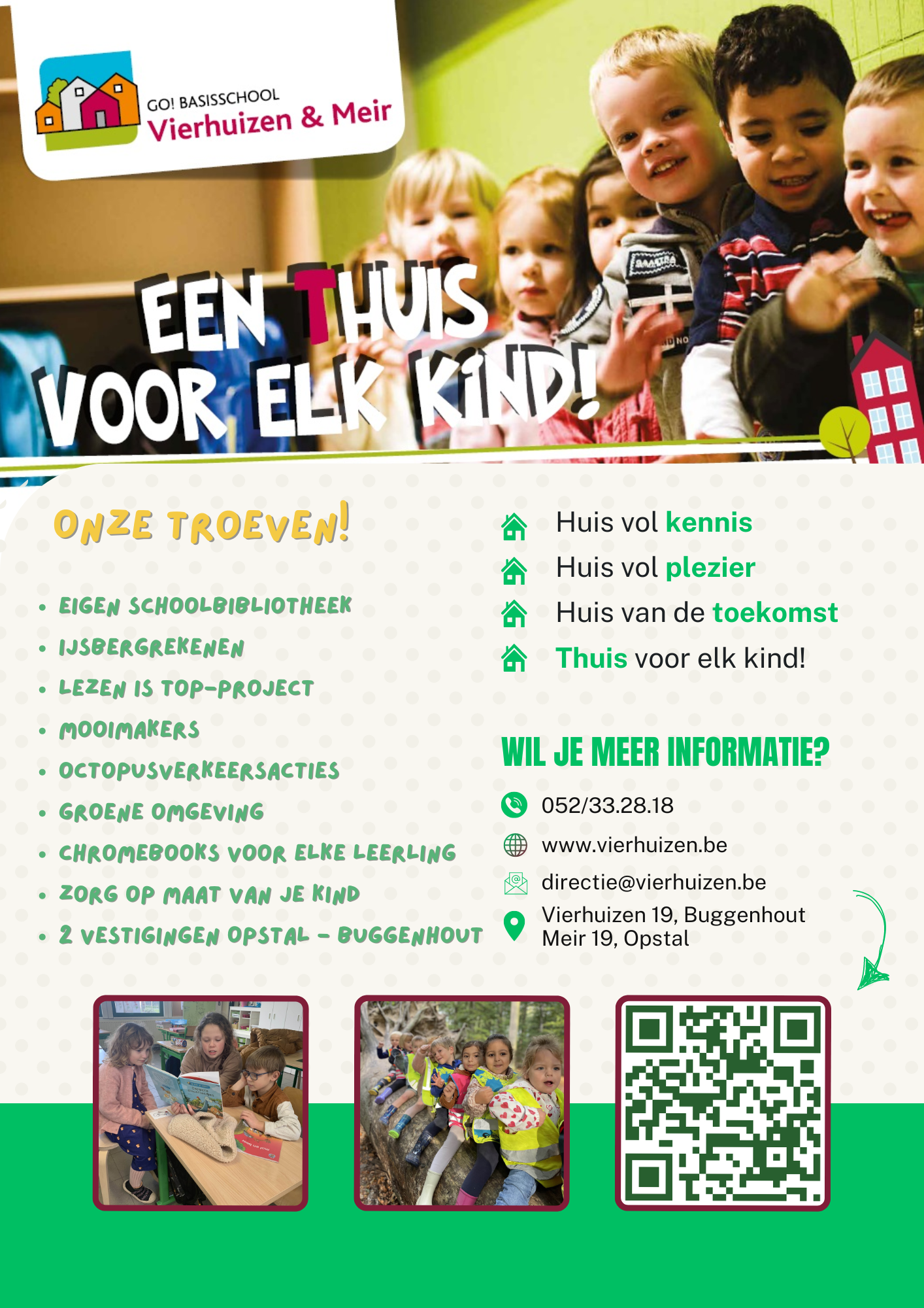 Waarom kiezen voor onze school?! Daarom!