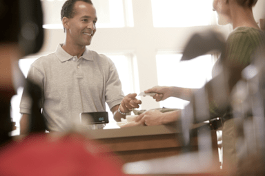 Apply point-of-sale handling procedures