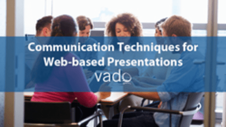 Communication Techniques for Web-based Presentations