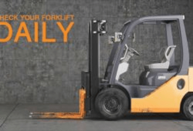 Forklift - Safe Driving