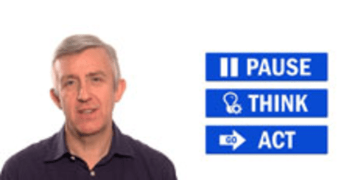 Communication Technique - Pause, Think, Act