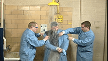 Safety Showers & Eye Washes in the Laboratory