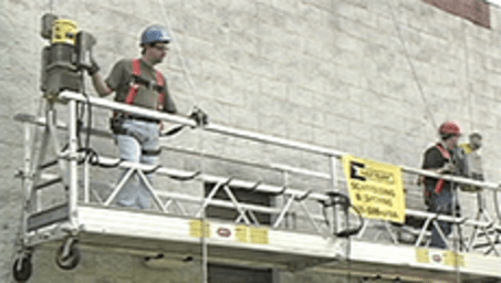 Suspended Scaffolding Safety in Construction Environments