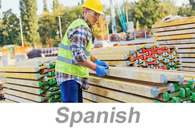 Prácticas de apilamiento y almacenamiento para la construcción (Stacking and Storage Practices for Construction Spanish)