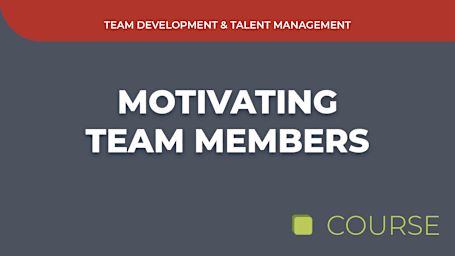 Motivating Team Members