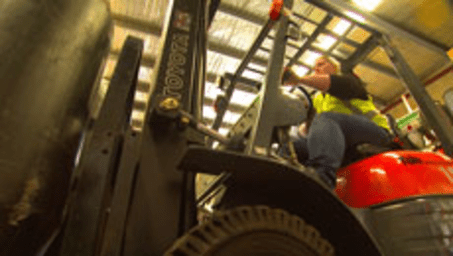 Operating a Forklift