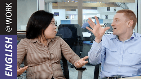 Saying Where People Are - English at Work