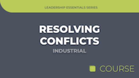 Resolving Conflicts