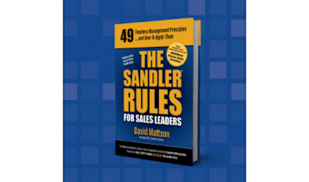 The Sandler Rules for Sales Leaders