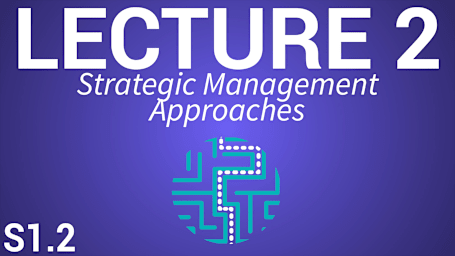 Applied Business Strategy for Managers - Lecture 2 - Strategic Management Approaches