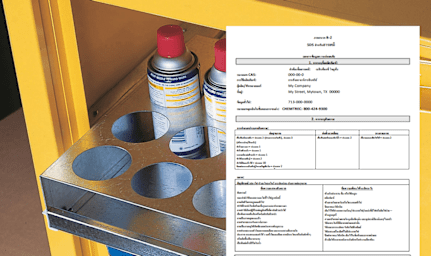 ระบบข้อมูลสารอันตรายในสถานประกอบการ (WHMIS) - ตอนที่ 2: WHMIS ทำงานอย่างไร (Workplace Hazardous Materials Information System (WHMIS) - ​Part 2: How WHMIS Works Thai)