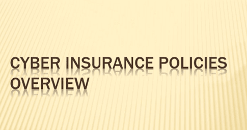 Cyber Risk Insurance Overview