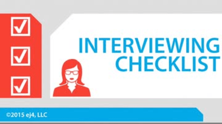 Interviewing Checklist