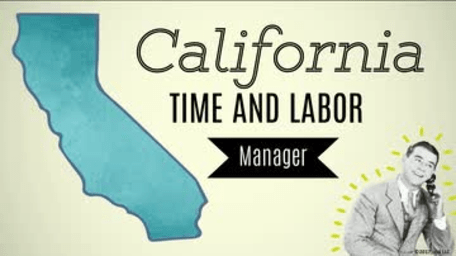 California Time and Labor for Managers