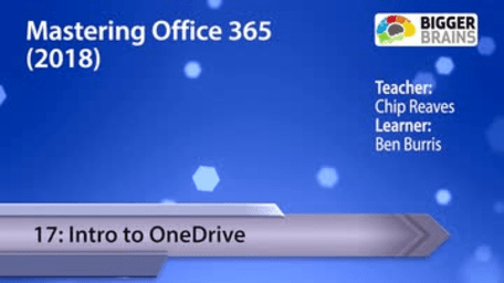 Mastering Office 365 2018: Intro to OneDrive