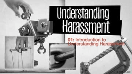 Understanding Harassment: 01. Introduction to Understanding Harassment