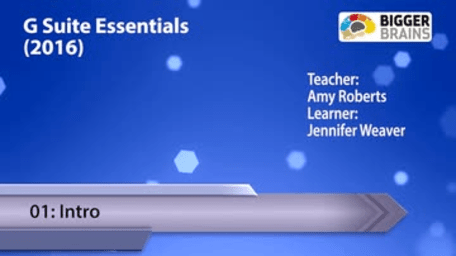 G Suite Essentials 2016: Introduction