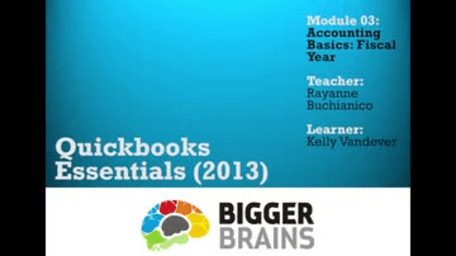 Quickbooks 2013: Essentials: Accounting Basics: Fiscal Year