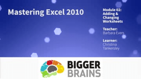 Mastering Excel 2010: Adding and Changing Workbooks