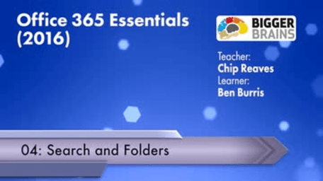 Office 365 Essentials 2016: Search and Folders