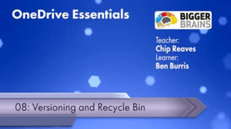 OneDrive Essentials: Versioning And Recycle Bin