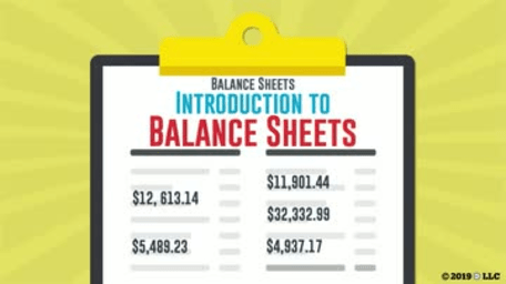 Balance Sheets: 01. Introduction to Balance Sheets