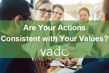 Are Your Actions Consistent with Your Values?