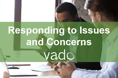 Responding to Issues and Concerns