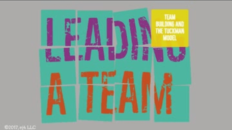 Leading a Team: 02. Team Building and the Tuckman Model