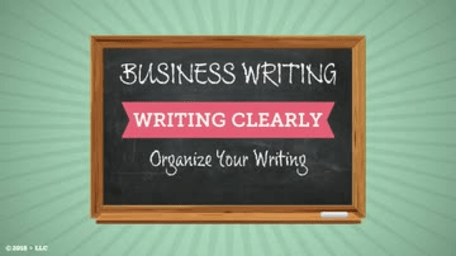 Writing Clearly: Organize Your Writing