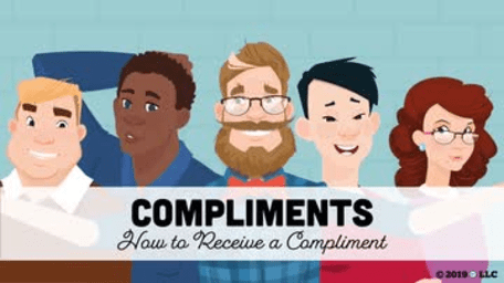 Compliments: How to Receive a Compliment