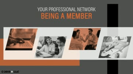 Your Professional Network: Being a Member