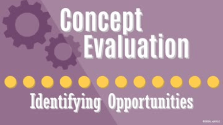 01. Concept Evaluation: Identifying Opportunities