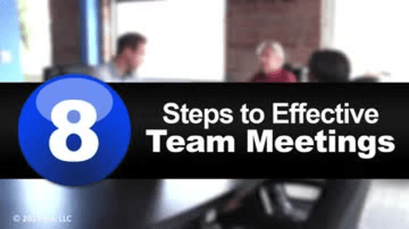 8 Steps to Effective Team Meetings